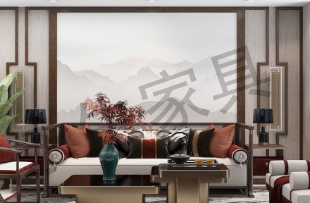 New Chinese living room